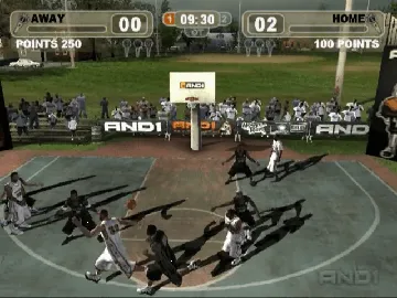 AND 1 Streetball screen shot game playing